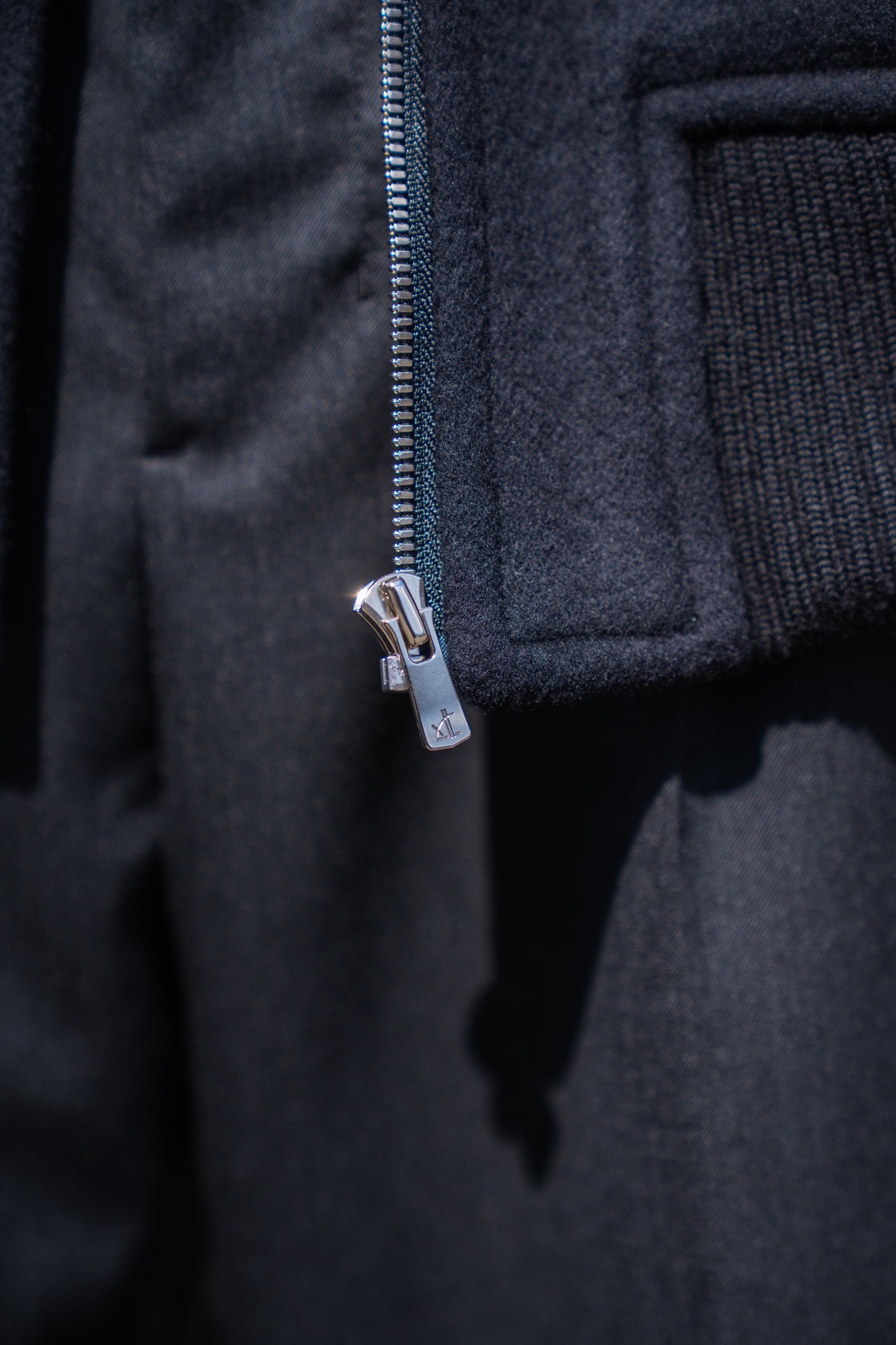 MA-1 BOMBER JACKET IN DOUBLE FACE BEAVER