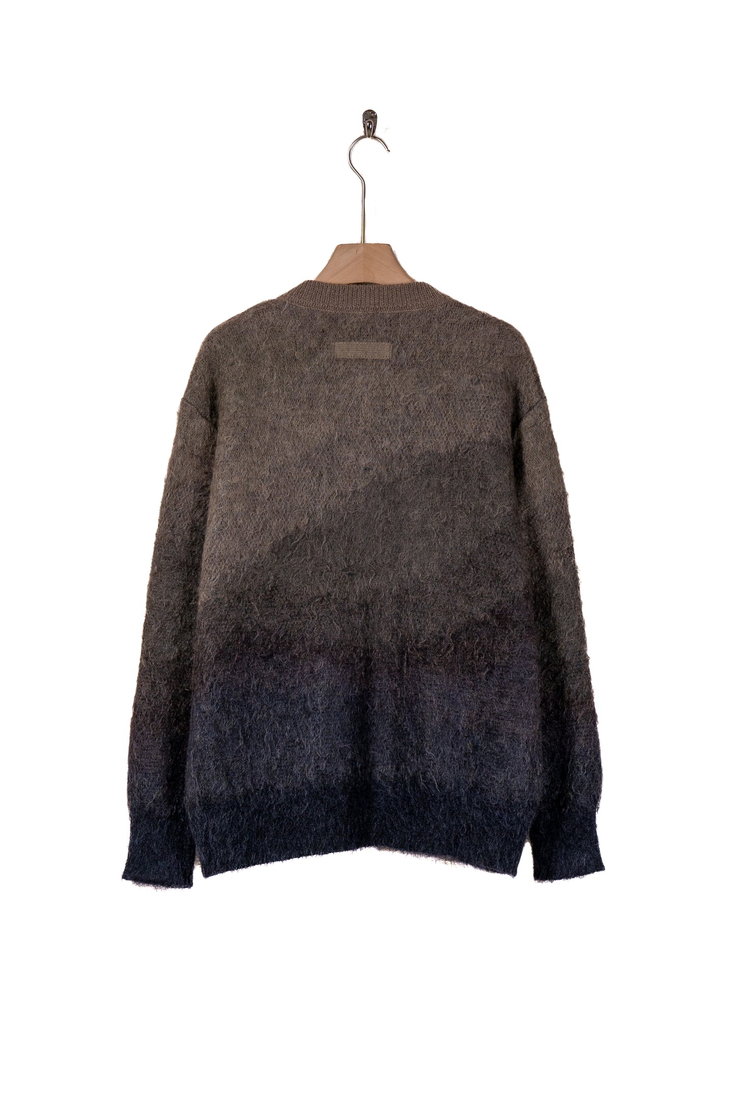 GRADATION MOHAIR KNIT LS