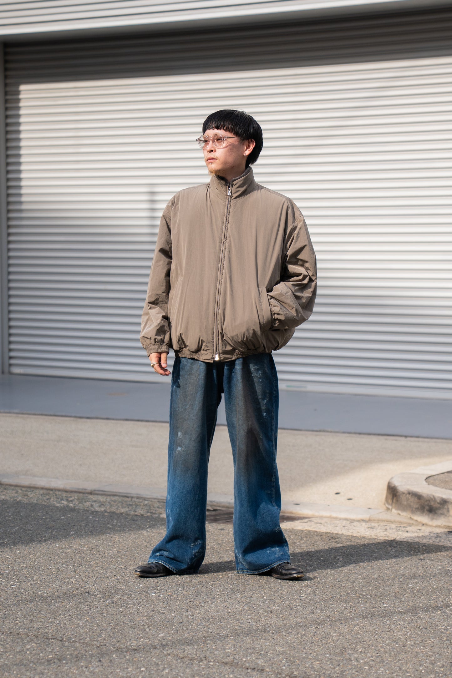 MOUTON INNER REVERSIBLE PADDED JACKET(ST.1223)