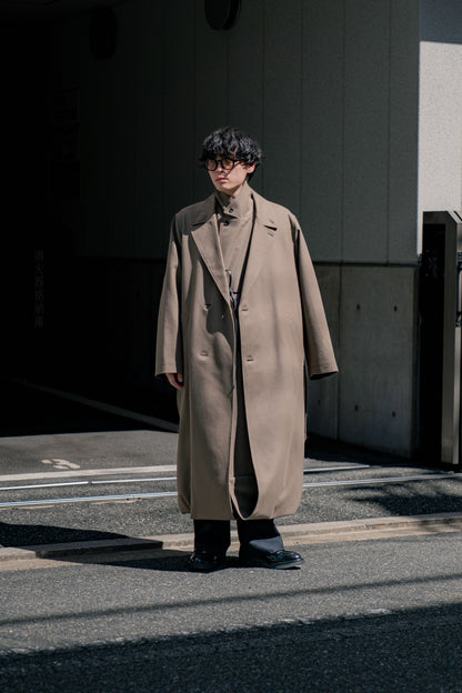 OVERSIZED DOCKING DOUBLE BREASTED COAT