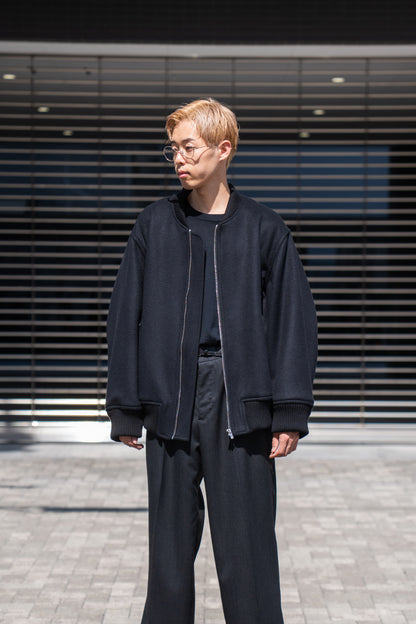 MA-1 BOMBER JACKET IN DOUBLE FACE BEAVER