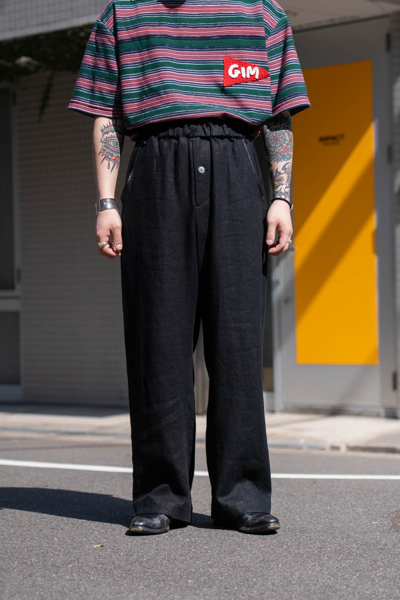 FLLOWER SAK LINENEASY PANTS