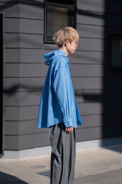 Hooded Wool Shirt