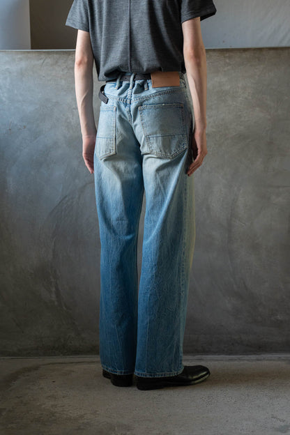 ORDINARY STRAIGHT DENIM PANTS .16 -Brando-