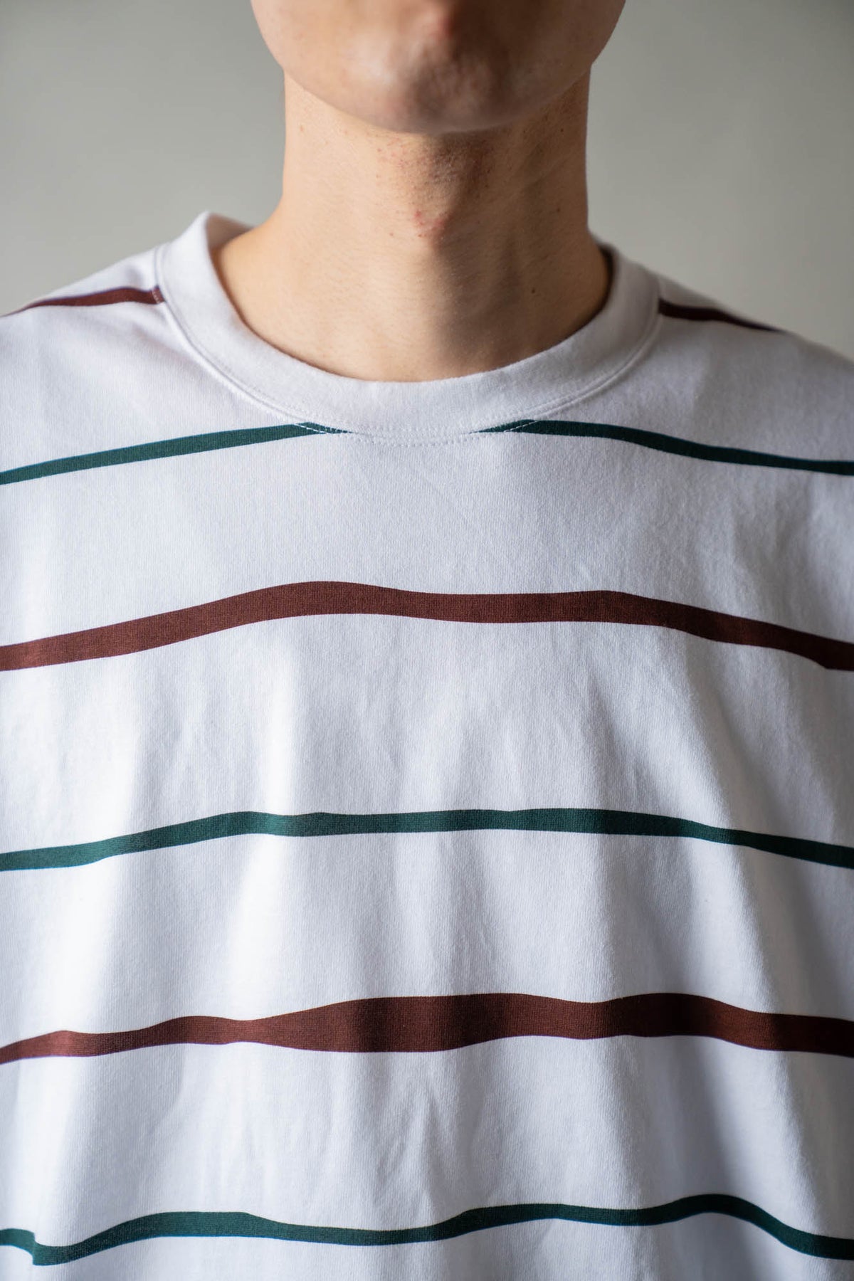 SUPER BIG STRIPE LS TEE