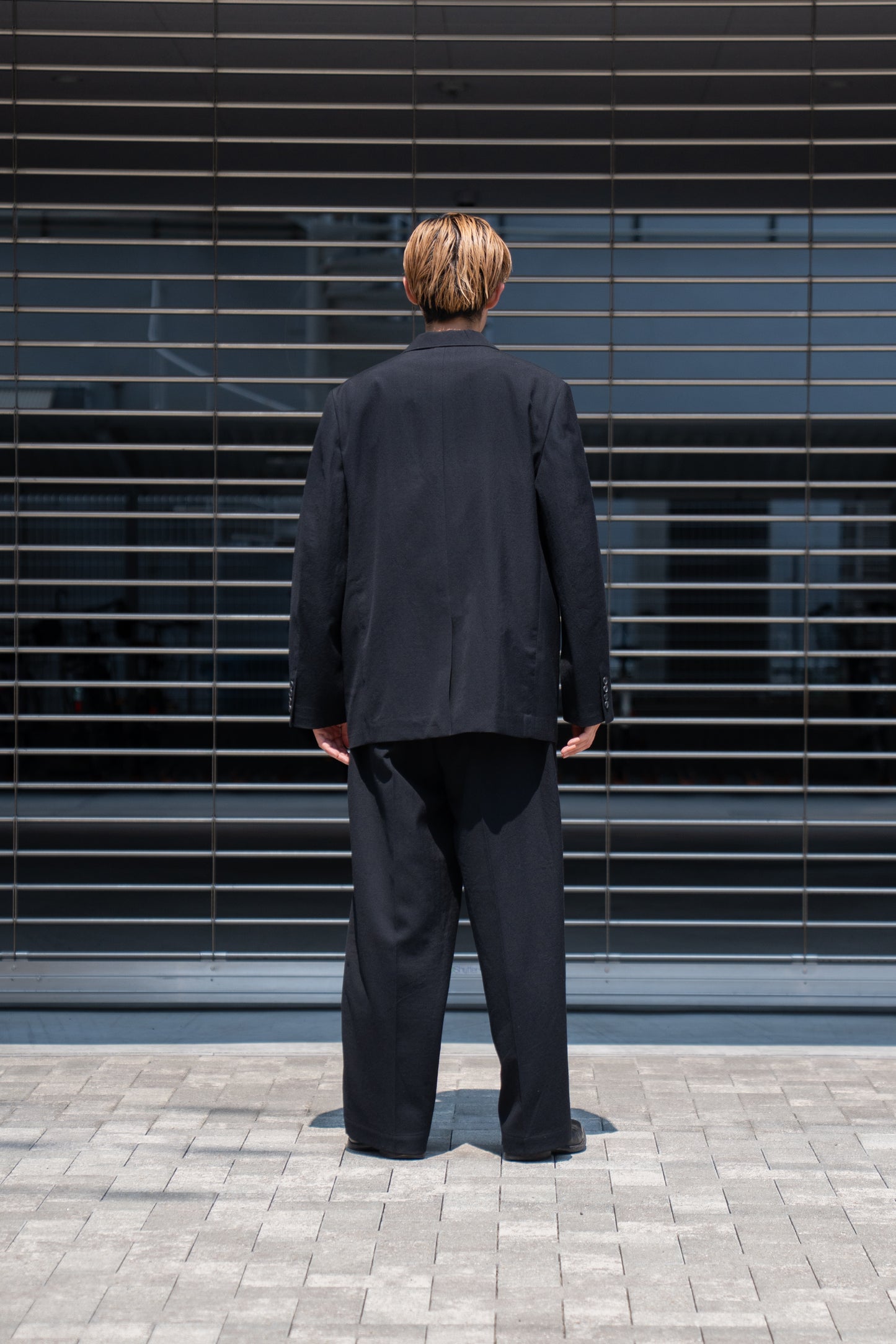 Wool Gabardine 2B Jacket