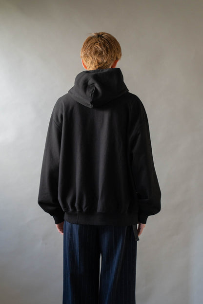 Soft&Hard Sweat Hoodie P/O Wide