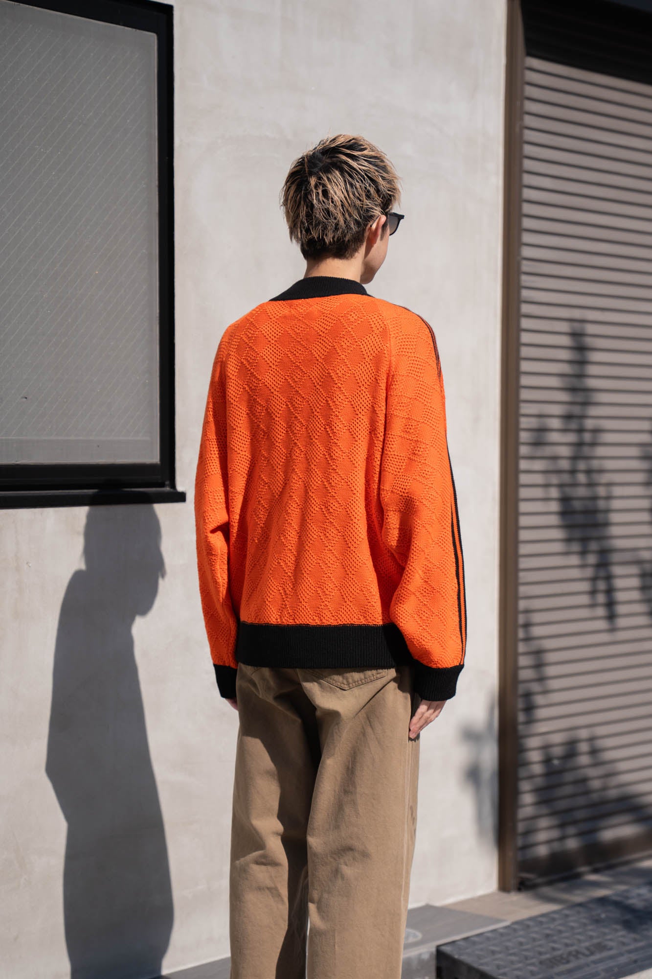 KNITTED TRAINING JACKET – sign | サイン