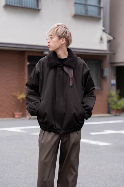 MOUTON COLLAR PADDED JACKET(ST.1376)