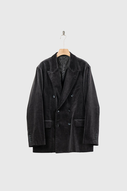 Fade Velvet Double-breasted Jacket
