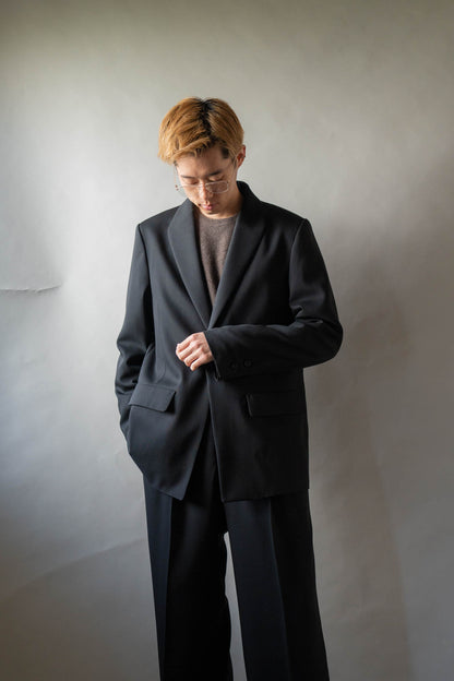 MODIFIED SHAWL-COLLAR JACKET