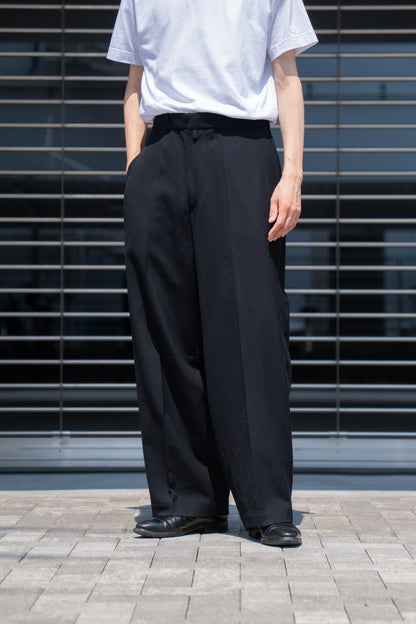 Wool Gabardine Trousers
