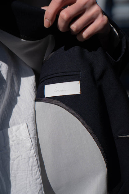 MODIFIED SHAWL COLLAR JACKET