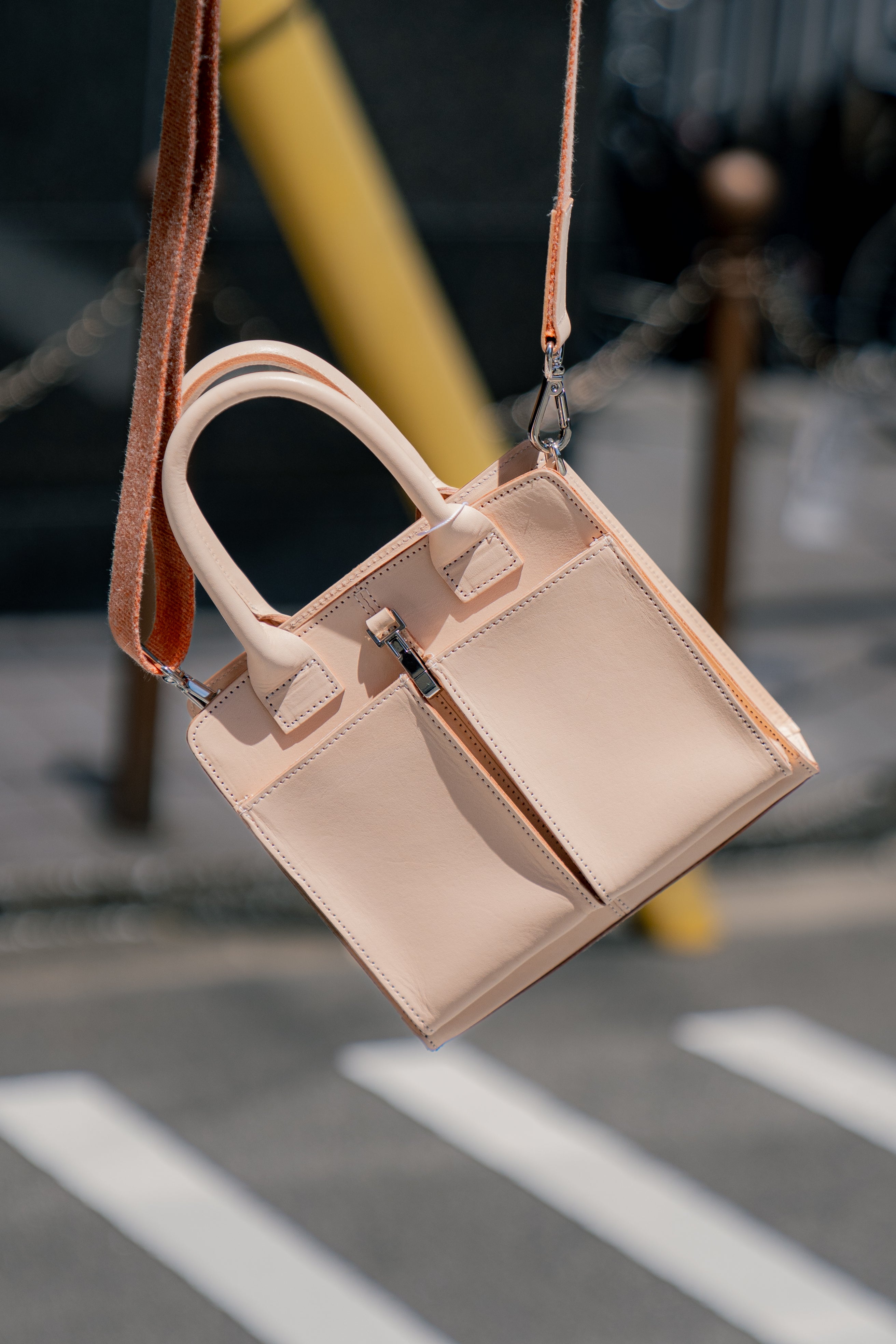 S.RECTANGLE [LEATER HELMET BAG・SMALL] – sign | サイン