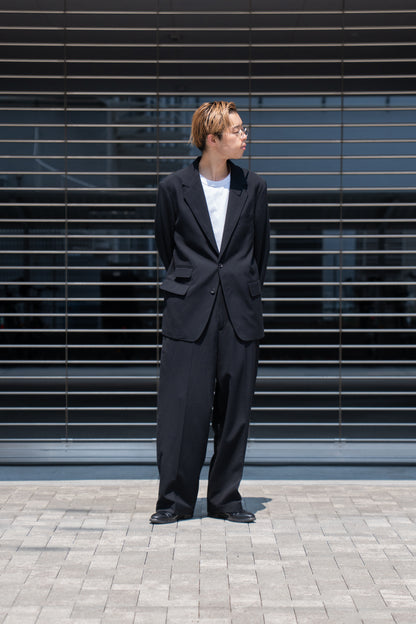 Wool Gabardine 2B Jacket