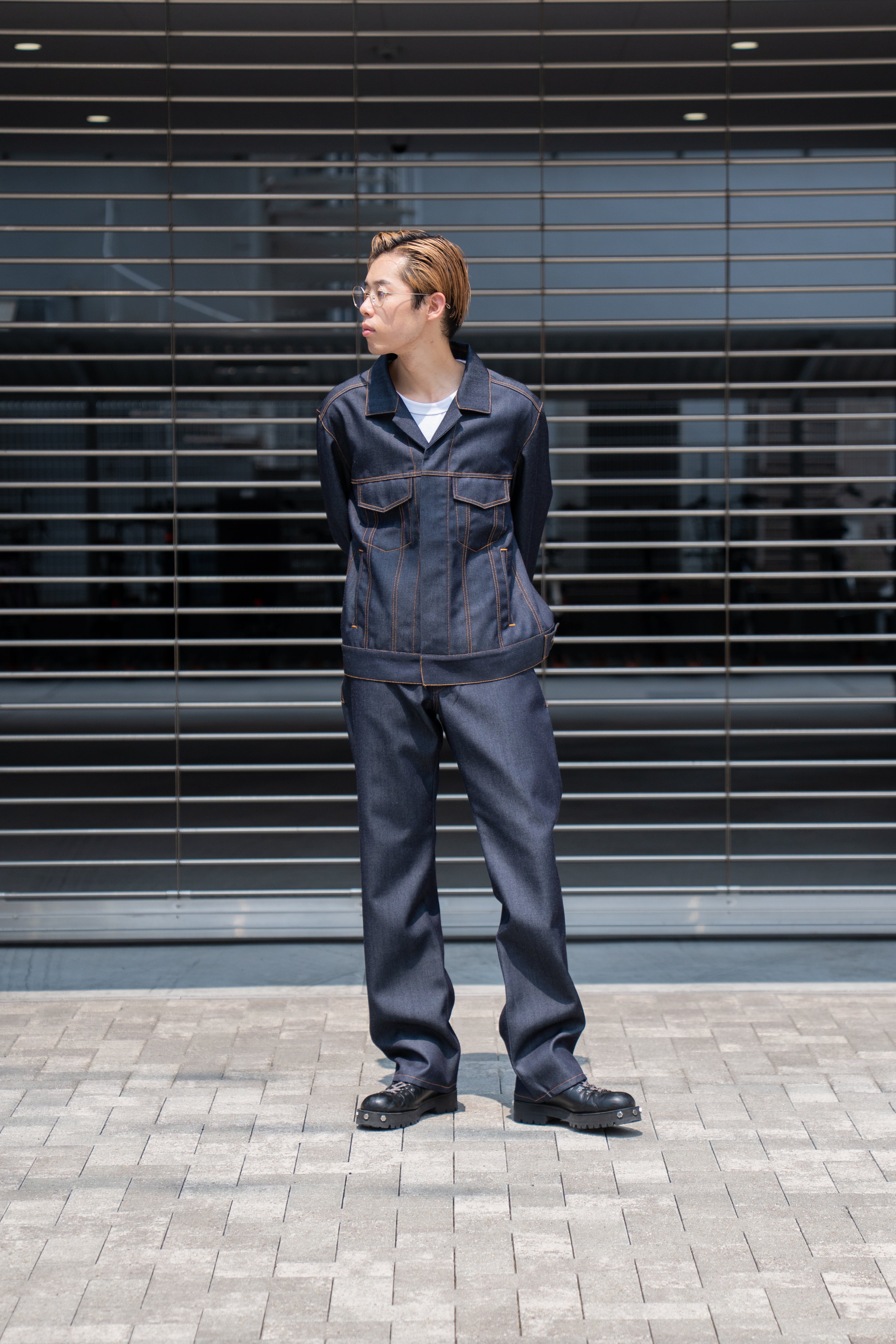 OVERCOAT（オーバーコート）- DENIM JACKET IN WOOL DENIM | アウター