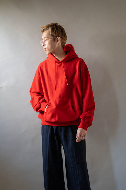 Soft&Hard Sweat Hoodie P/O Wide