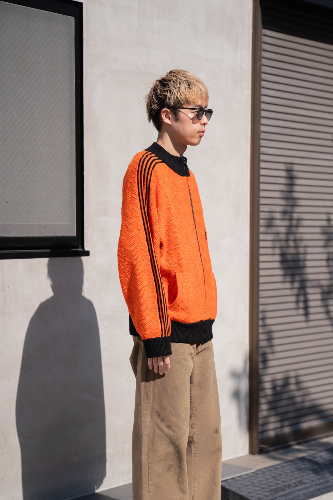 KNITTED TRAINING JACKET – sign | サイン