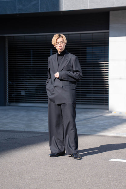 DOUBLE BREASTED TAILORED JACKET