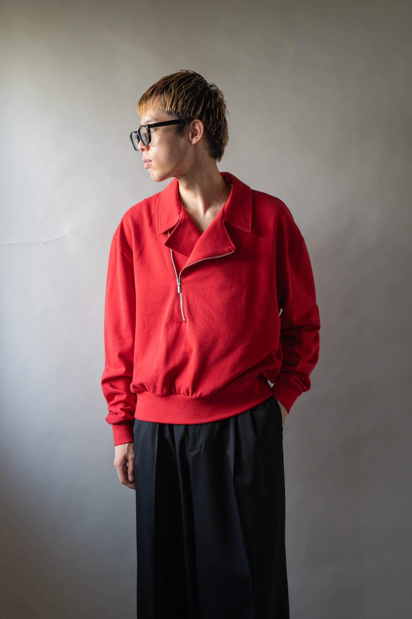 HALF ZIP DOUBLE
