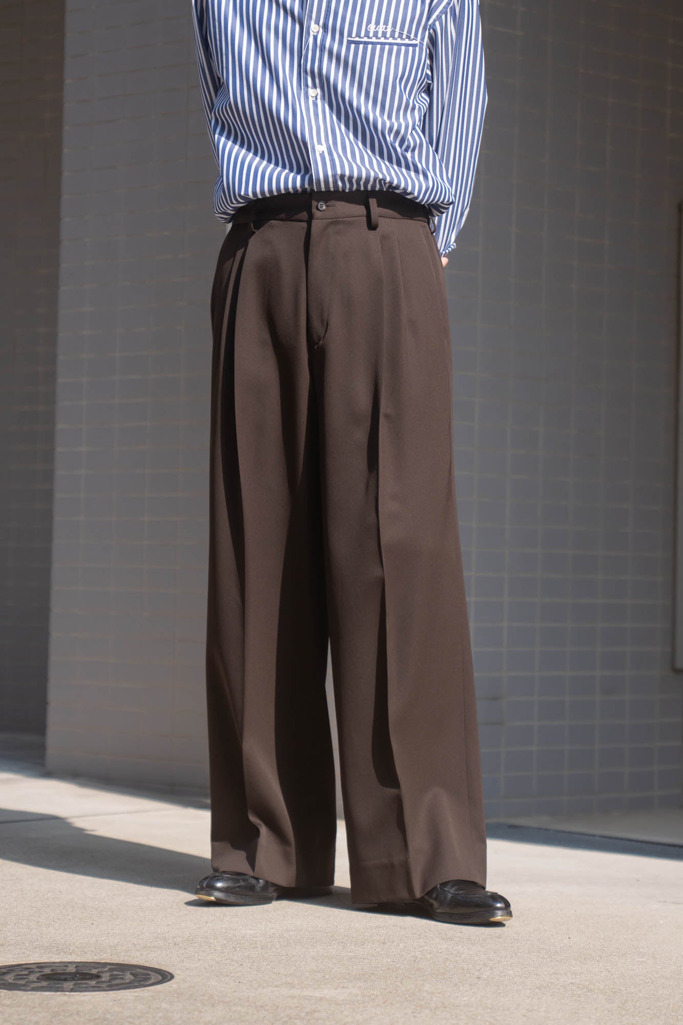EASY LONG WIDE TROUSERS(ST.1430) | スラックス ssstein（シュタイン