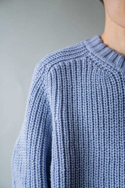 Belt. Slit Knit in Merinos d`Arles