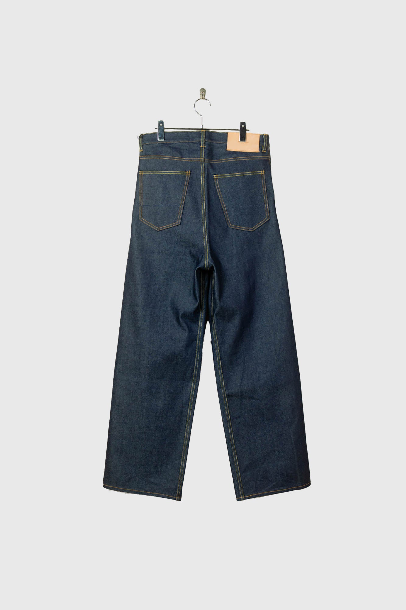 2TUCK WIDE DENIM PANTS -ENTASIS Mk-Ⅲ-
