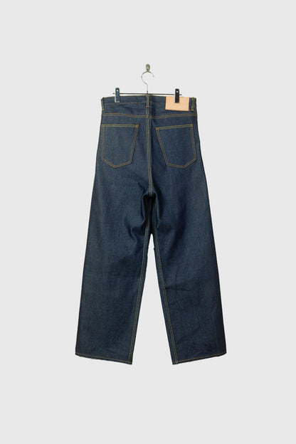 2TUCK WIDE DENIM PANTS -ENTASIS Mk-Ⅲ-