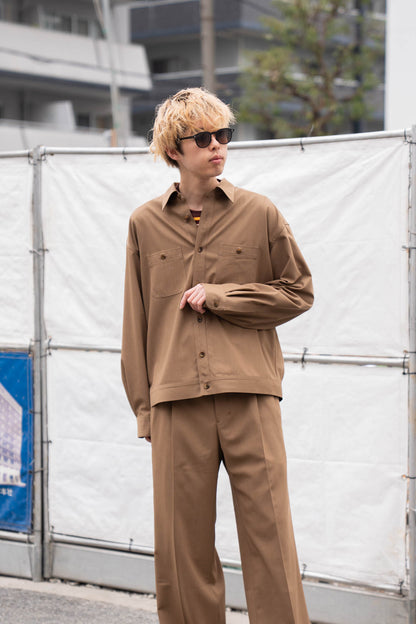 BOXY SHIRT BLOUSON