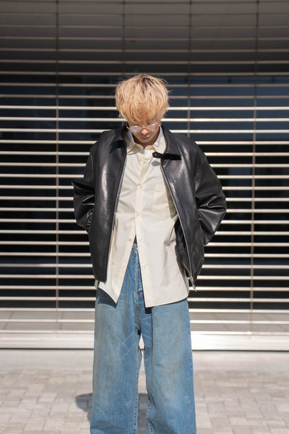 LAMBS LEATHER LIGHT ZIP JACKE(ST.1379)