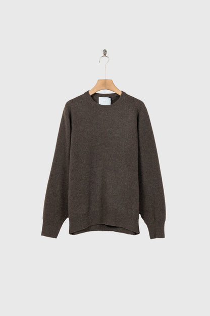 EXTRA FINE WOOL KNIT CREW NECK LS(ST.1634)