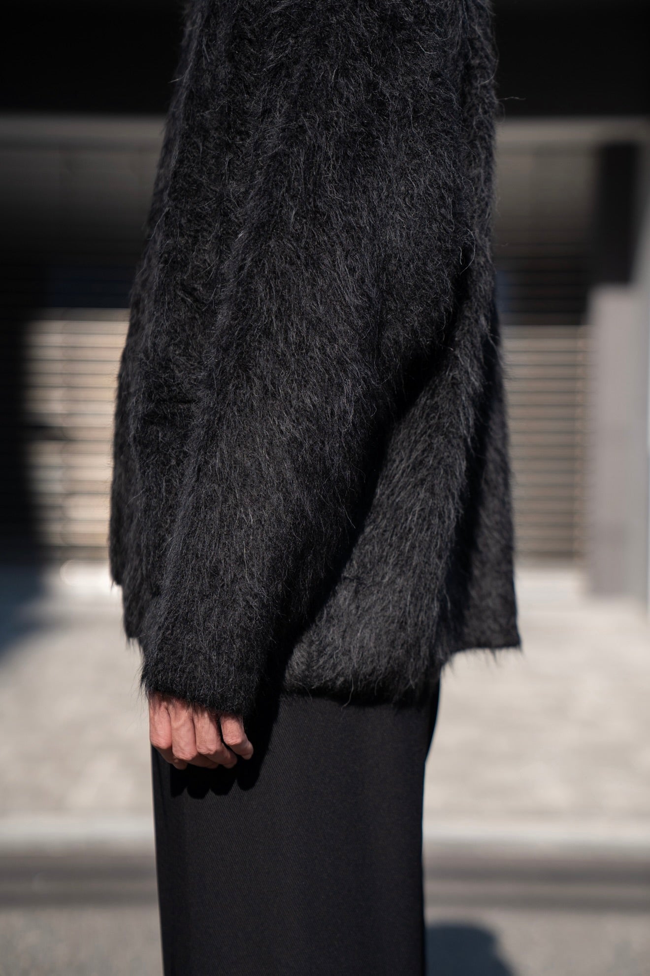 Suri Alpaca Cardigan