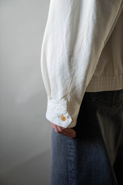 Washed Wool Silk Sports Jacket