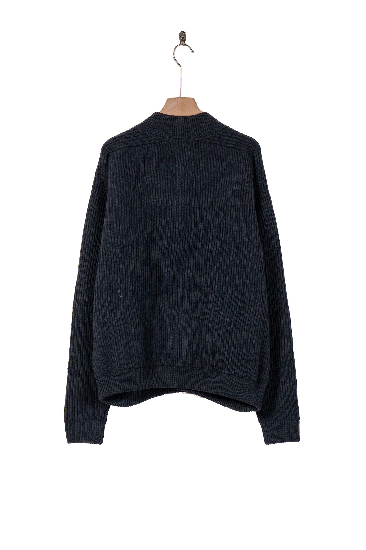 SADDDLE MOCK CARDIGAN