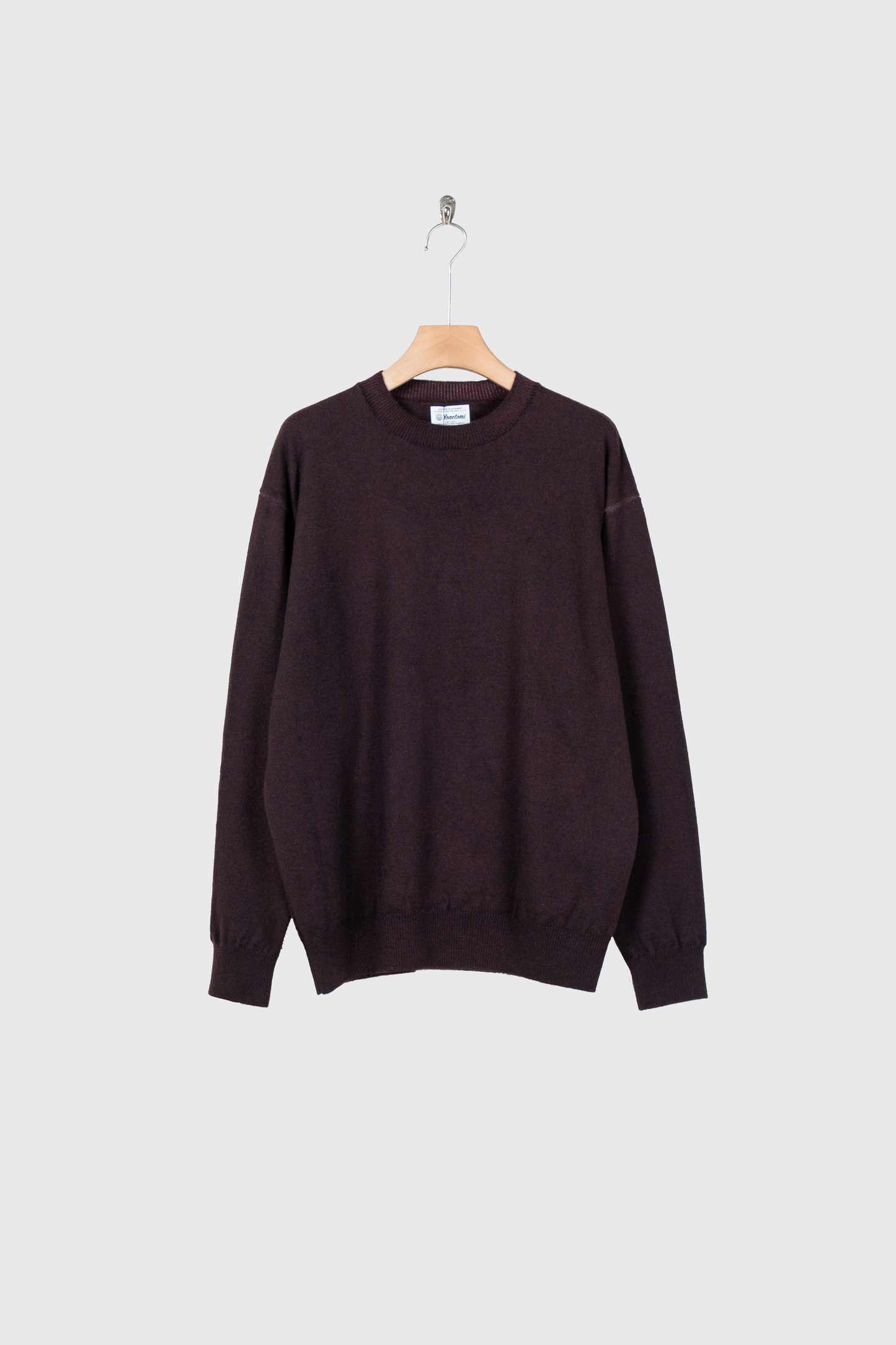 RIGID CASHMERE GARMENT DYED SWEATER P/O