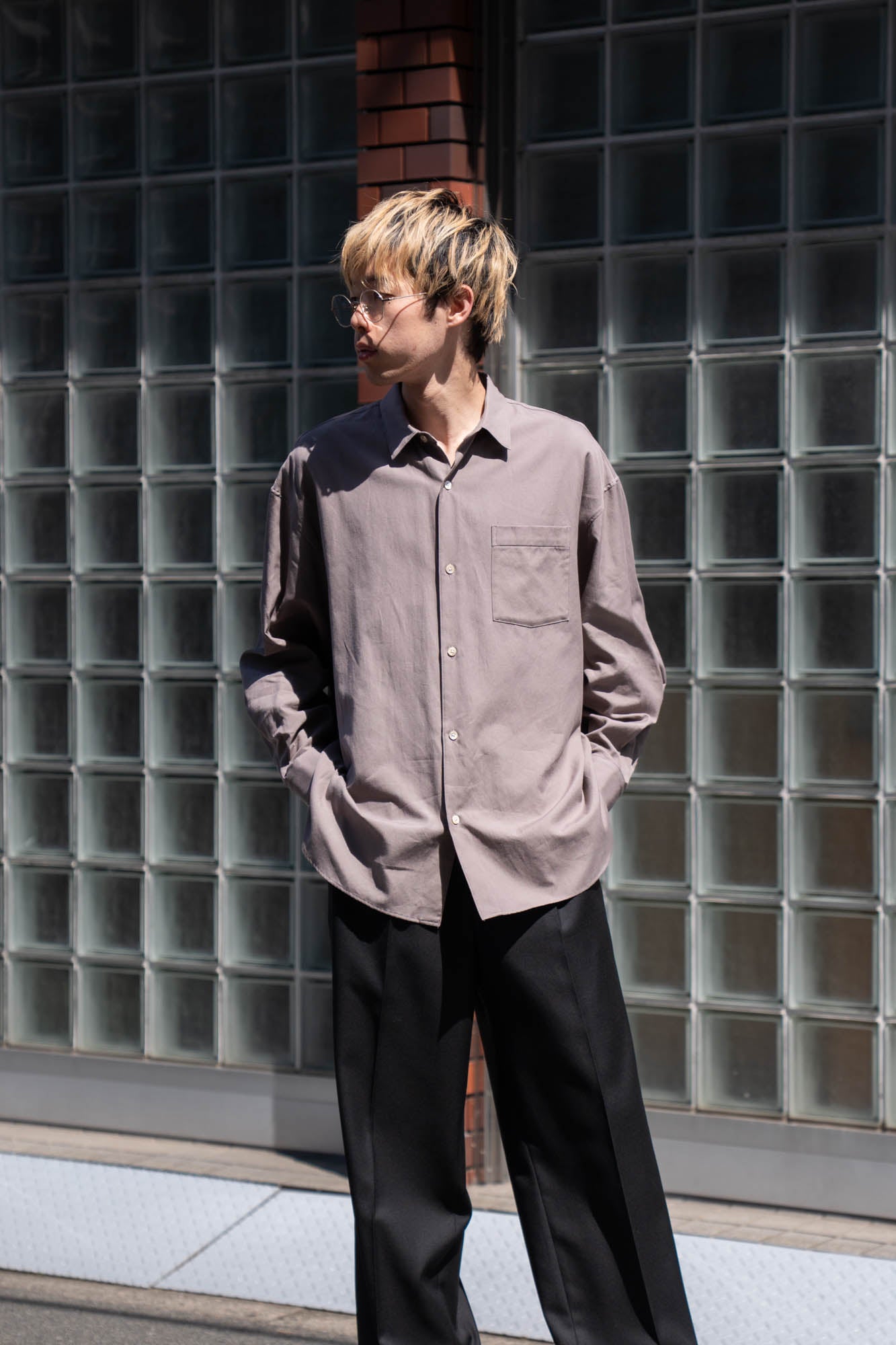 Soft Oxford Wide Shirts