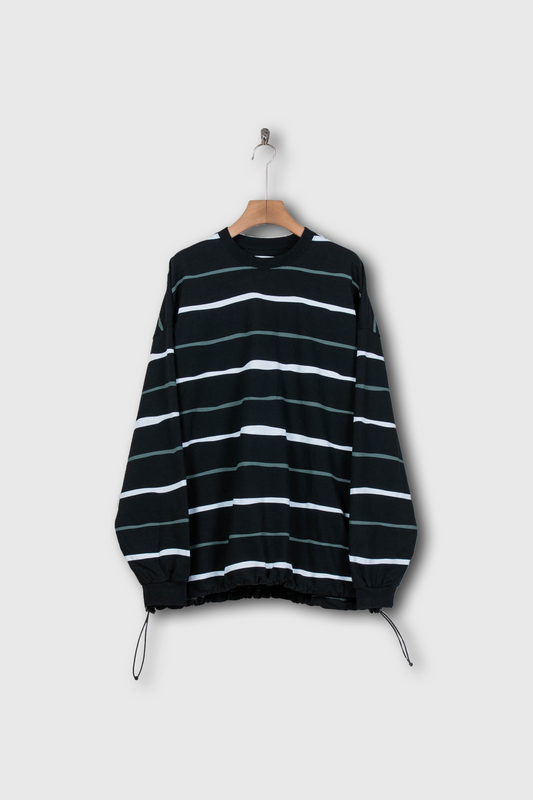 SUPER BIG STRIPE LS TEE