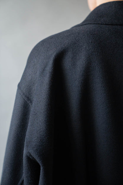 W/CA DOUBLE FACE CLOTH ZIP JACKET(ST.1545)