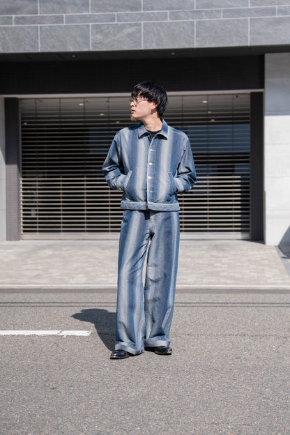 GRADATION DENIM PANTS (BAGGY)