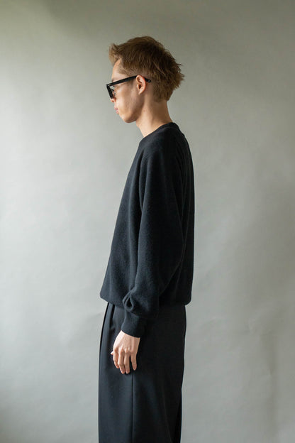 EXTRA FINE WOOL KNIT CREW NECK LS(ST.1634)