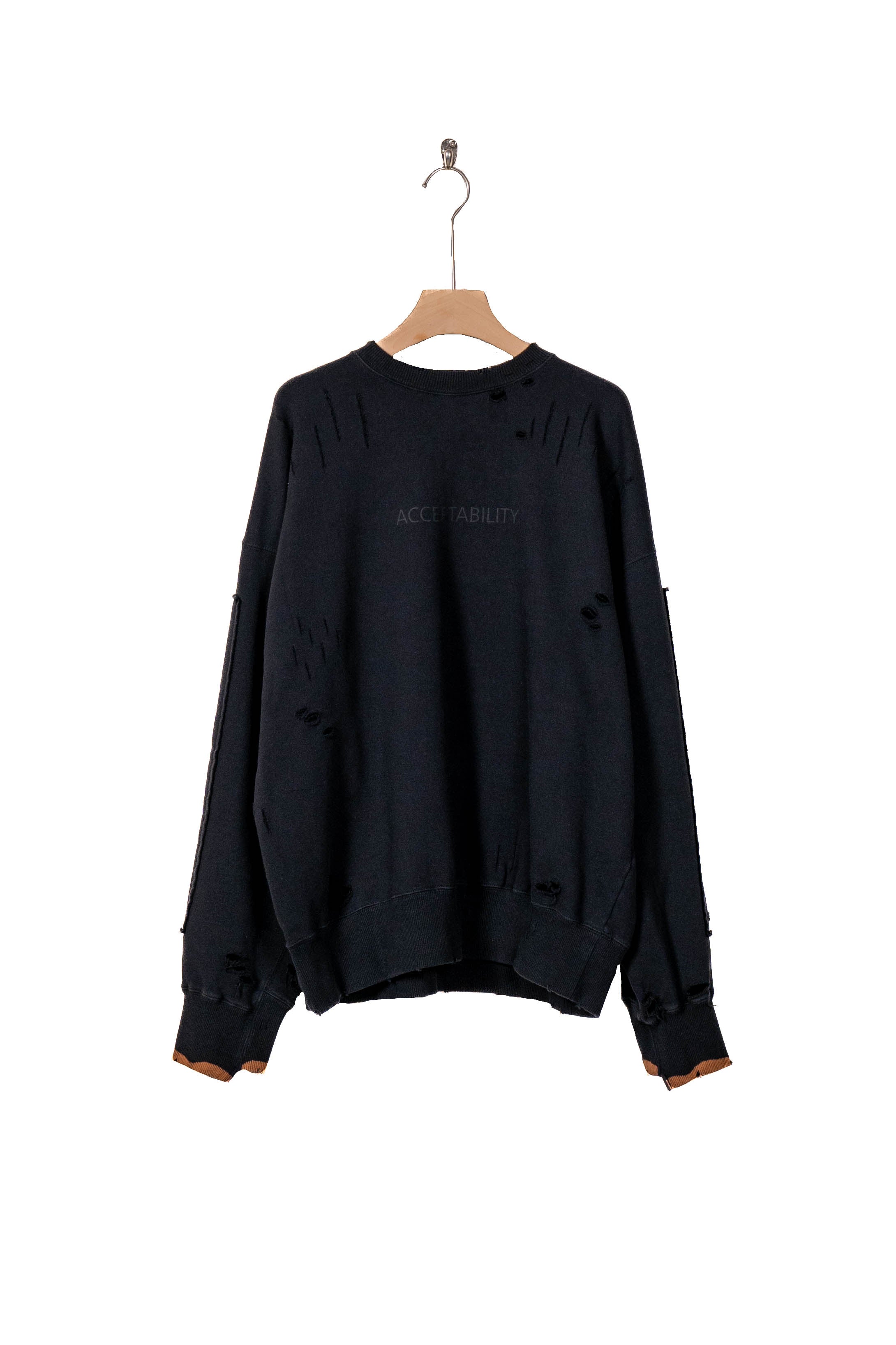 OVERSIZED REBUILD SWEAT LS – sign | サイン