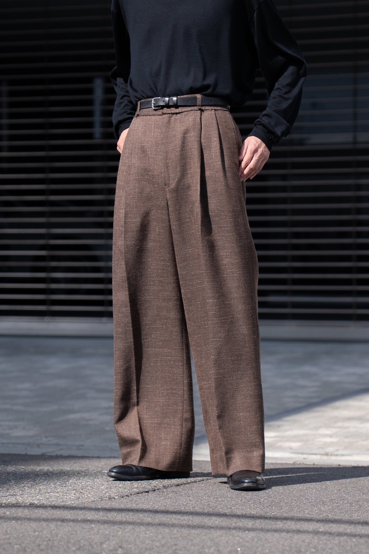 Original fabric wide pant
