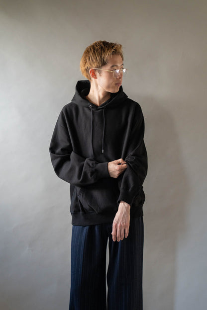 Soft&Hard Sweat Hoodie P/O Wide