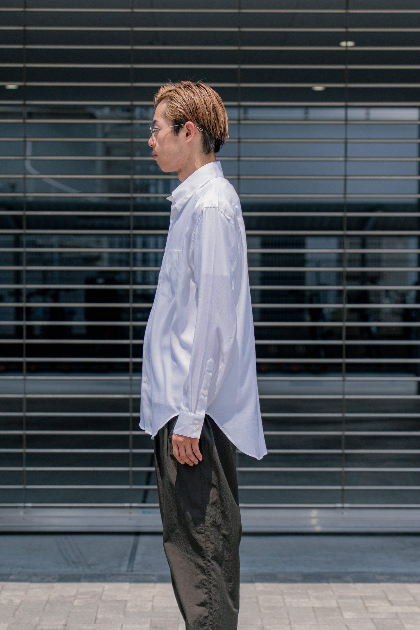 REGULAR FIT TAB COLLAR SHIRT.14