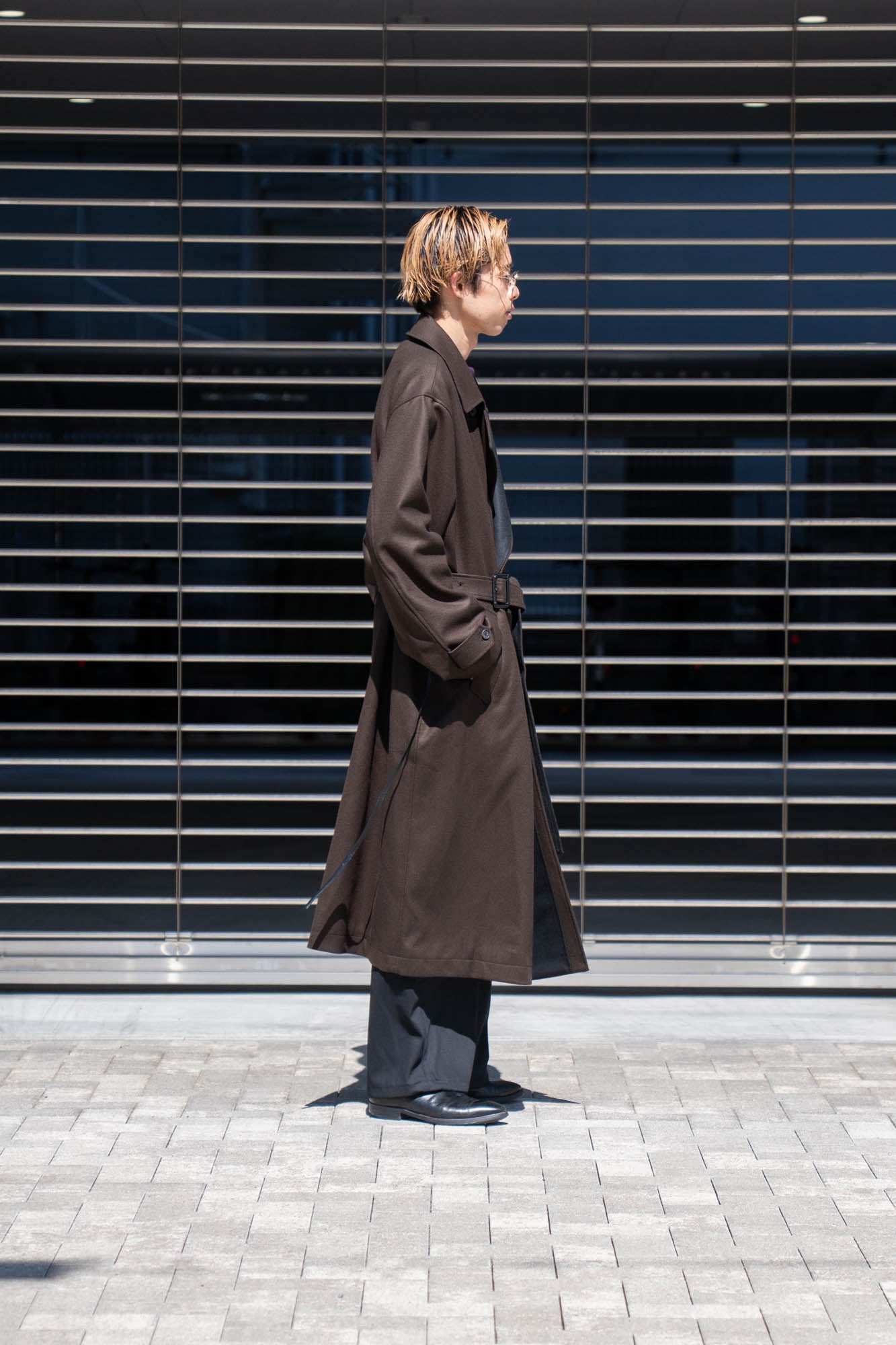 DOUBLE LAPELED DOUBLE BREASTED COAT(ST.1209)