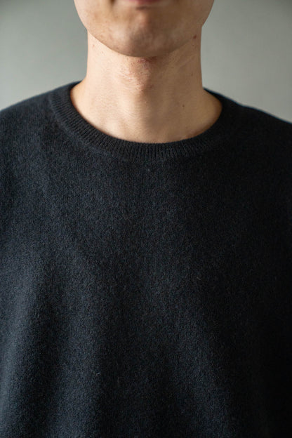 EXTRA FINE WOOL KNIT CREW NECK LS(ST.1634)