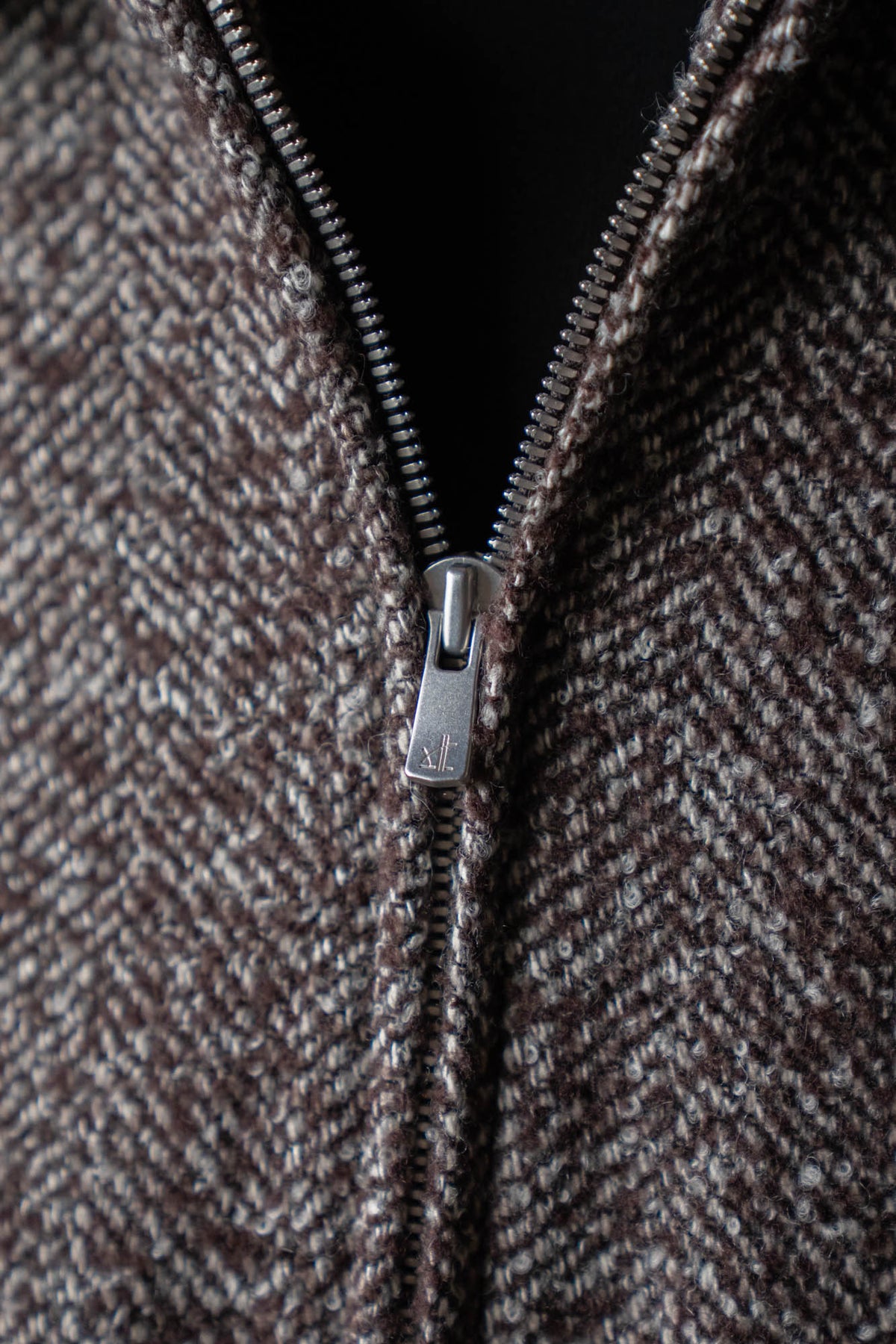 LOOP TWEED SEAM POCKET BLOUSON