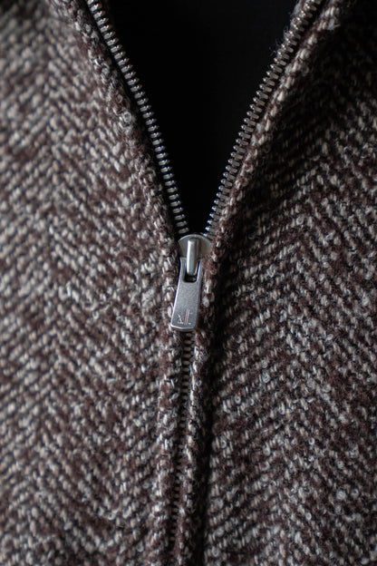 LOOP TWEED SEAM POCKET BLOUSON