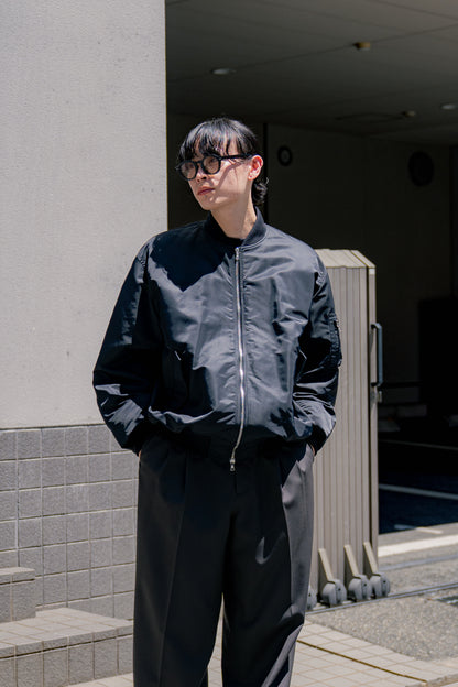 OVERSIZED FLIGHT JACKET