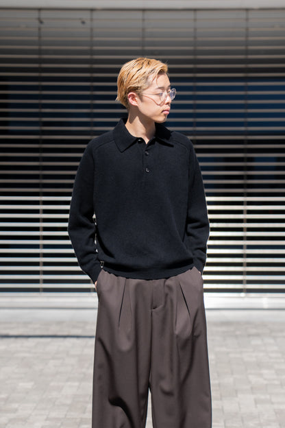 sign別注 SADDLE SLEEVE POLO